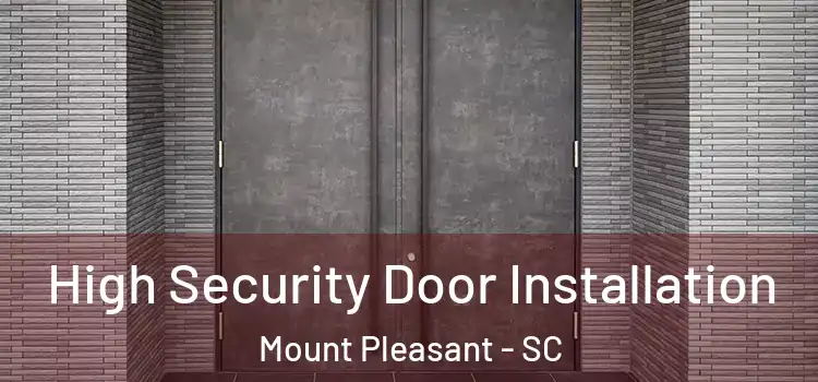  High Security Door Installation Mount Pleasant - SC